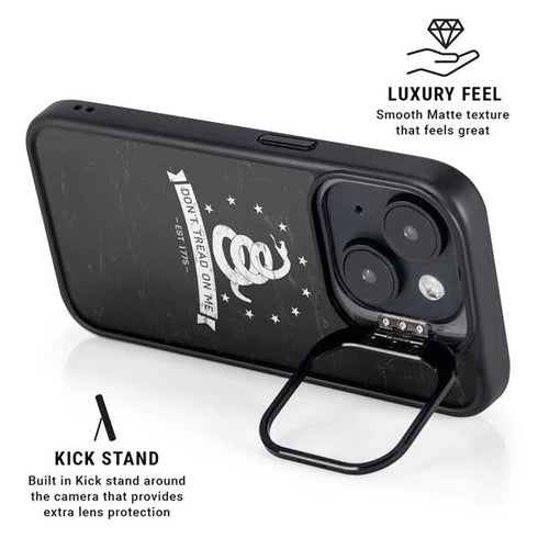 Dont Tread On Me Est 1775 iPhone 15 Kickstand Case